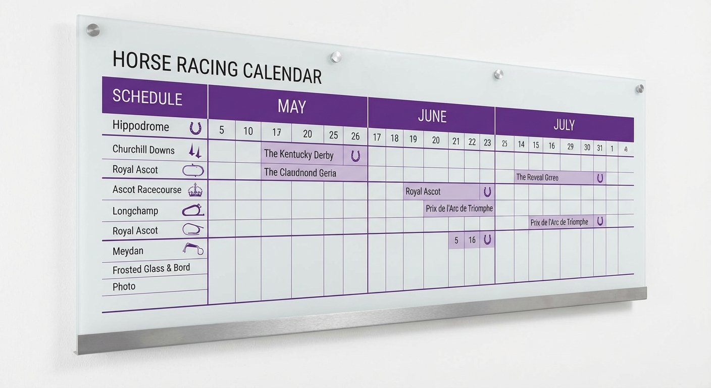 Calendrier des courses PMU